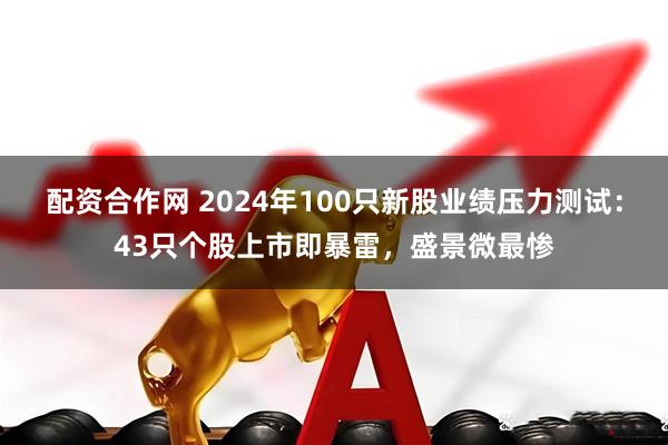 配资合作网 2024年100只新股业绩压力测试：43只个股上市即暴雷，盛景微最惨